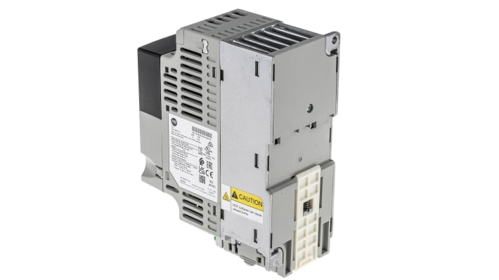 Inverter trifase Allen Bradley 22F-D4P2N113, 1,5 kW, montaggio a pannello, dimensioni 174x72x136 mm, comunicazione ModBus.