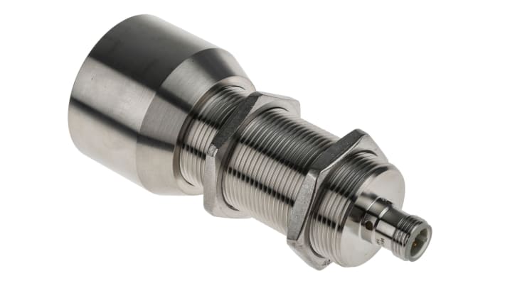 Sensore di prossimità cilindrico Turck RU600U-M30E-LI8X2-H1151, PNP, ultrasuoni, gamma 600-6000 mm, IP67, M30 x 1.5.