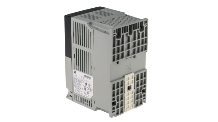 Inverter trifase Allen Bradley 22B-D010N104, potenza 4 kW, 400 V, 10,5 A, interfaccia Ethernet, dimensioni 180x100x136 mm.