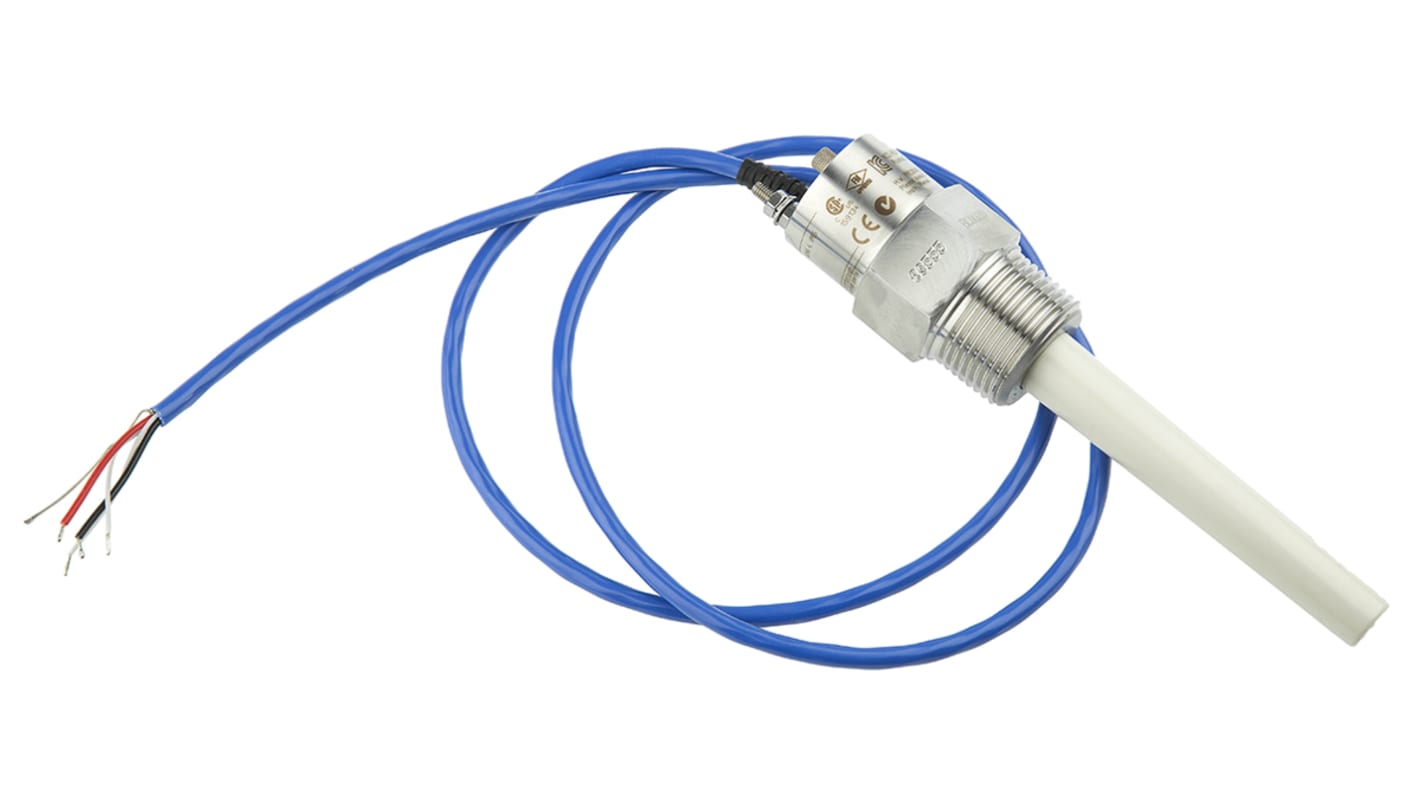 Interruttore di livello Siemens 7ML5501-0EA10, montaggio verticale, corpo in acciaio inox, temperatura operativa -30/+100 °C.