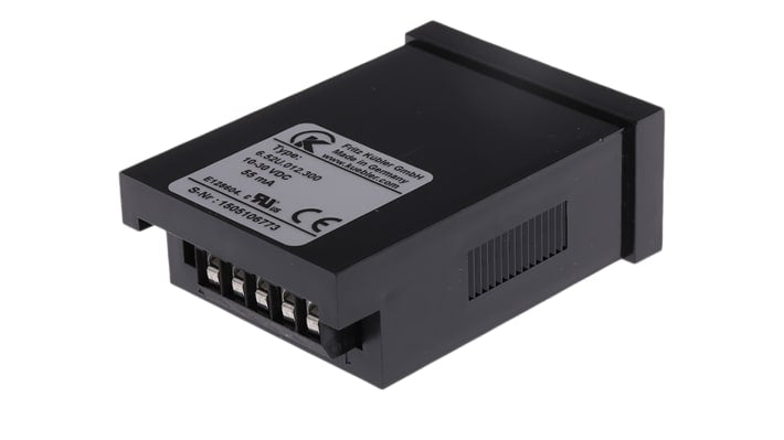 Contatore ore LED Kübler 6.52U.012.300, montaggio a pannello 45 x 22 mm, alimentazione 10-30 V c.c., intervallo 0.0001-999999.