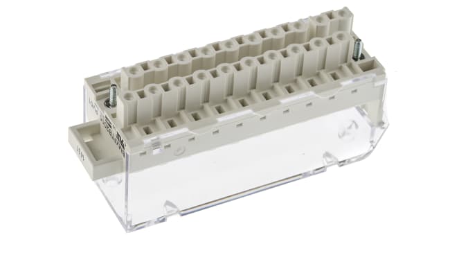 Connettore terminale 20 vie Schneider Electric BMXFTB2010 per Modicon M340. Morsettiera rimovibile. Qualità e affidabilità.