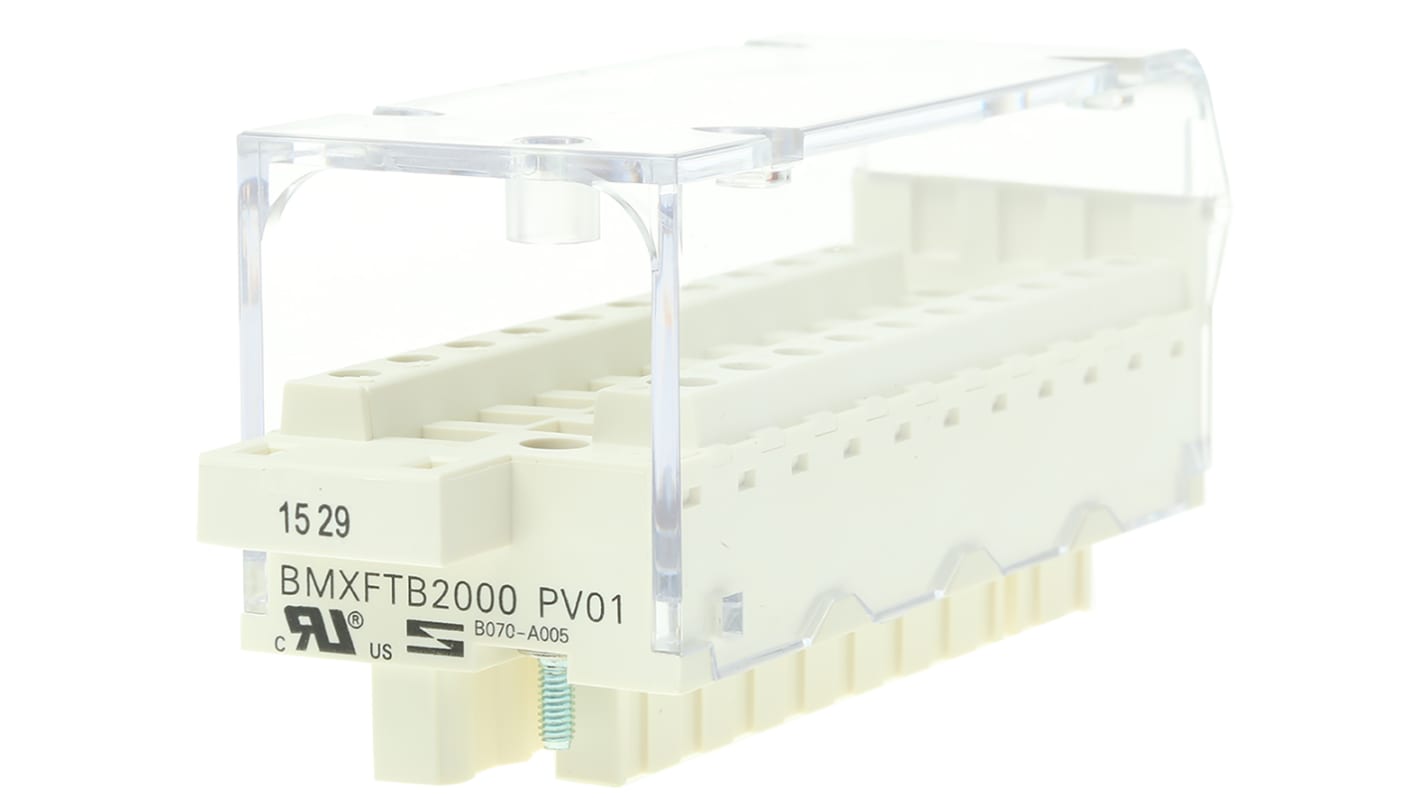 Morsettiera Schneider Electric BMXFTB2000 per Modicon M340, connettore terminale 20 vie rimovibili. Ideale per potenziare le tue applicazioni.