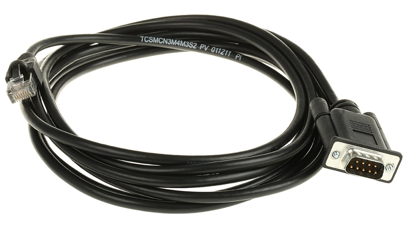 Cavo PLC Schneider Electric TCSMCN3M4M3S2, compatibile con Modicon M340 e M580, per connessioni affidabili.