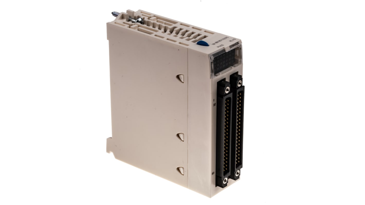 Modulo I/O PLC Schneider Electric BMXDDI6402K per Serie M340, 64 ingressi, protezione IP20, corrente 1 mA. Ideale per automazione industriale.