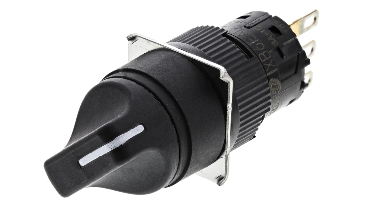 Schneider Electric XB6EAD221P Selettore a 2 posizioni con maniglia, conforme agli standard IEC - Ideale per applicazioni tecniche.