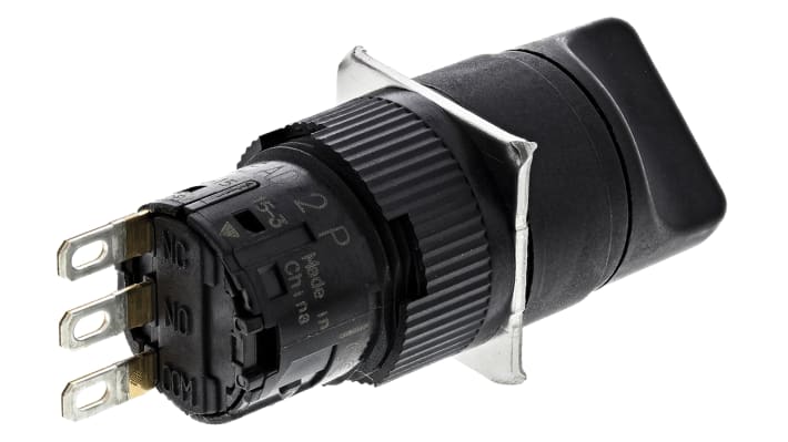 Schneider Electric XB6EAD221P Selettore a 2 posizioni con maniglia, conforme agli standard IEC - Ideale per applicazioni tecniche.