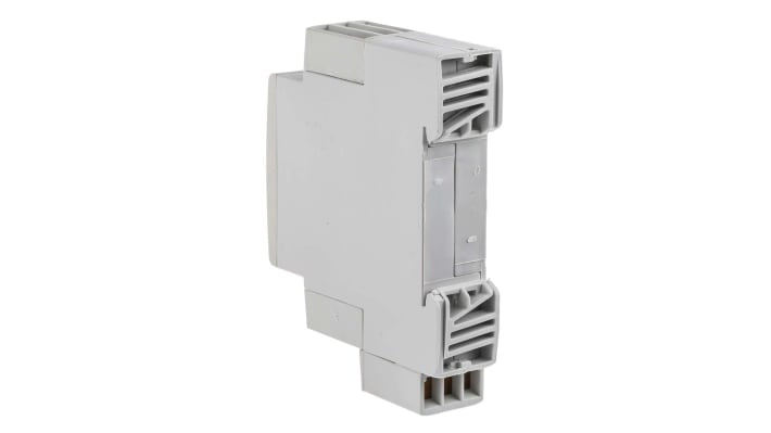 ABB Timer Relay DPDT per guida DIN, intervallo di temporizzazione 0.05 s a 100 h, tensione 24-240 V AC, 8 A, dimensioni 22.5 x 100 x 78 mm.
