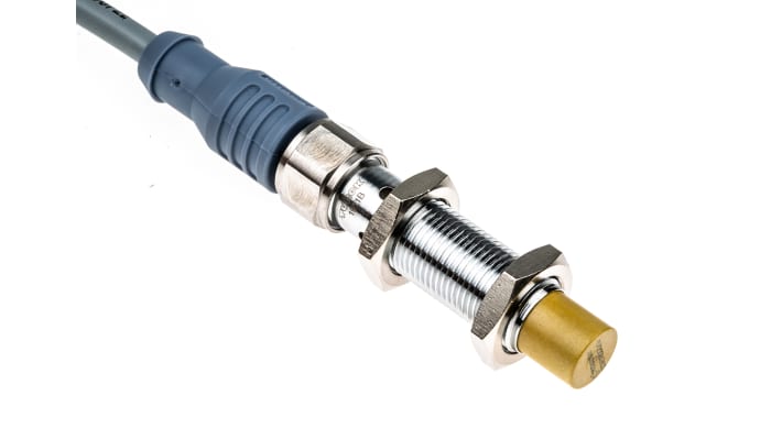 Sensore di prossimità cilindrico Turck NI10U-M12-AP6X-H1141, PNP, M12, rilevamento 10 mm, IP68, alimentazione 10-30 V c.c.