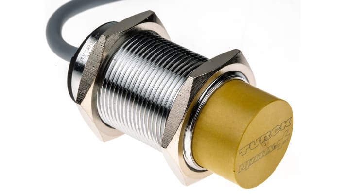 Sensore di prossimità cilindrico PNP Turck NI30U-M30-AP6X, M30, rilevamento 30 mm, IP68, alimentazione 10-30 V c.c.