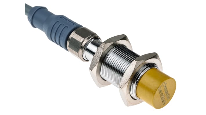 Sensore di prossimità cilindrico PNP Turck NI15U-M18-AP6X-H1141, M18, rilevamento 15 mm, IP68, alimentazione 10-30 V c.c.