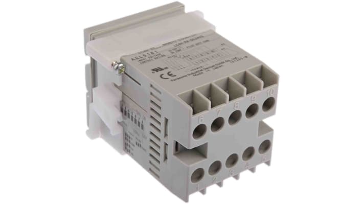 Contatore LCD Panasonic LC4HR424SJ, 4 cifre, montaggio a pannello, alimentazione 12-24 V c.c., grado di protezione IP66.