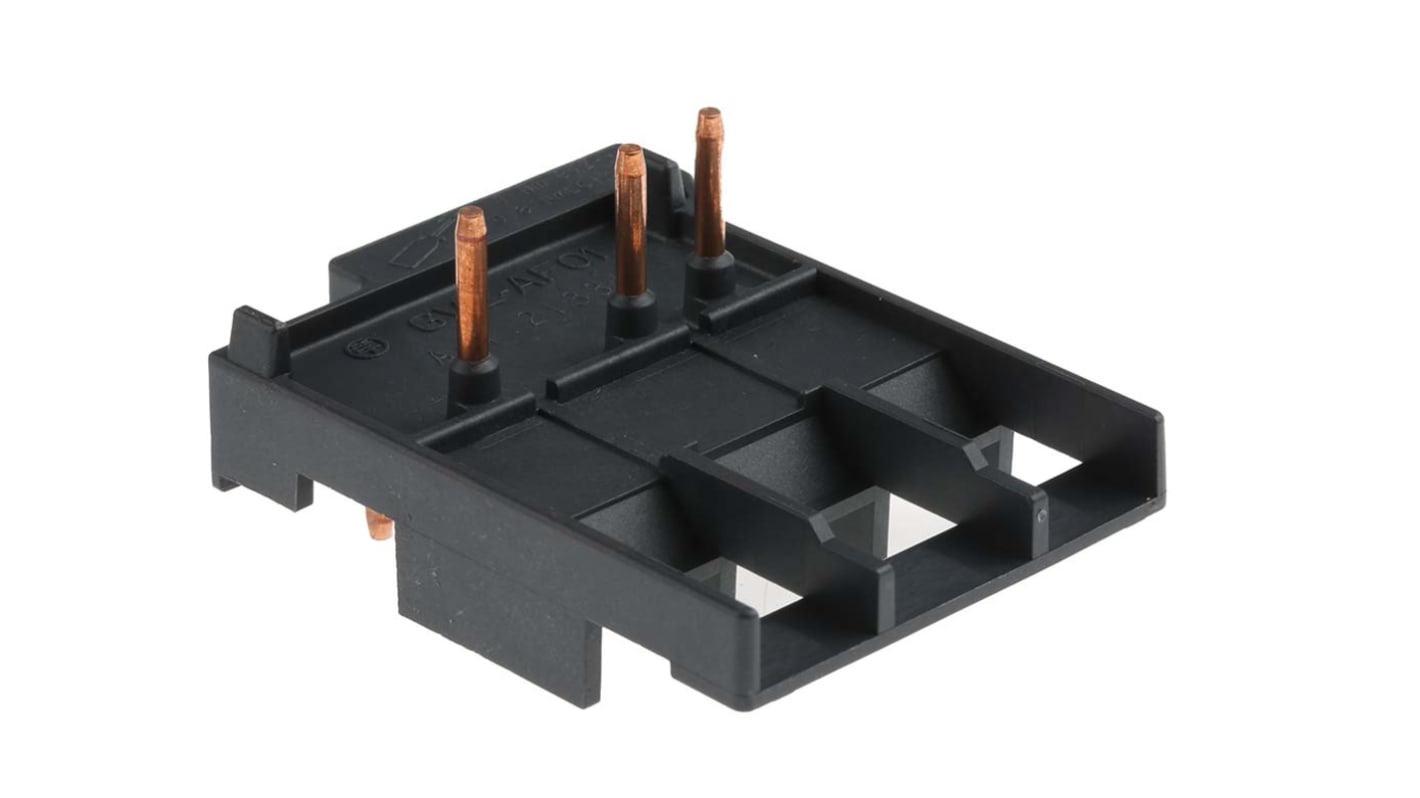 Contenitore IP55 Schneider Electric GV2AF01 per interruttori automatici miniaturizzati. Pulsante di arresto frontale e adattatore a 3 poli.