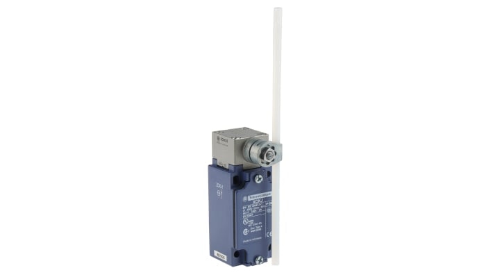 Interruttore di fine corsa Telemecanique Sensors XCKJ10559, Asta, 1NC/1NA, IP66, dimensioni 77x40x44mm, per applicazioni industriali.