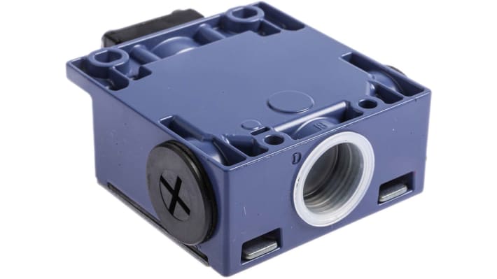 Interruttore di fine corsa Telemecanique XCKM110H29 - Stantuffo NO/NC 240V 10A IP66. Ideale per scale mobili e assemblaggio elettrico.