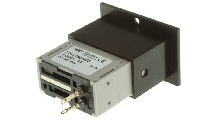 Contatore meccanico Baumer F 514.650AA8B, 6 cifre, montaggio a pannello, alimentazione 110 V, protezione IP41.