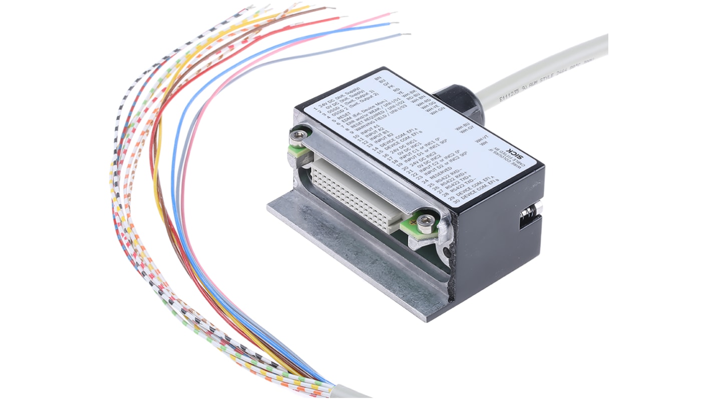 Connettore maschio Sick SX0A-B1305B per la serie S3000, compatibile con scanner laser SICK S3000, codice 271-568.