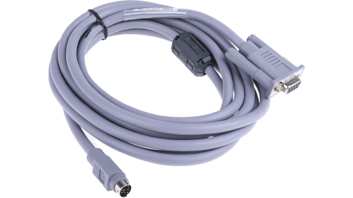 Cavo di collegamento Mitsubishi Electric GT01-C30R2-6P per HMI, lunghezza 3 m, compatibile con GT11 e GT15.