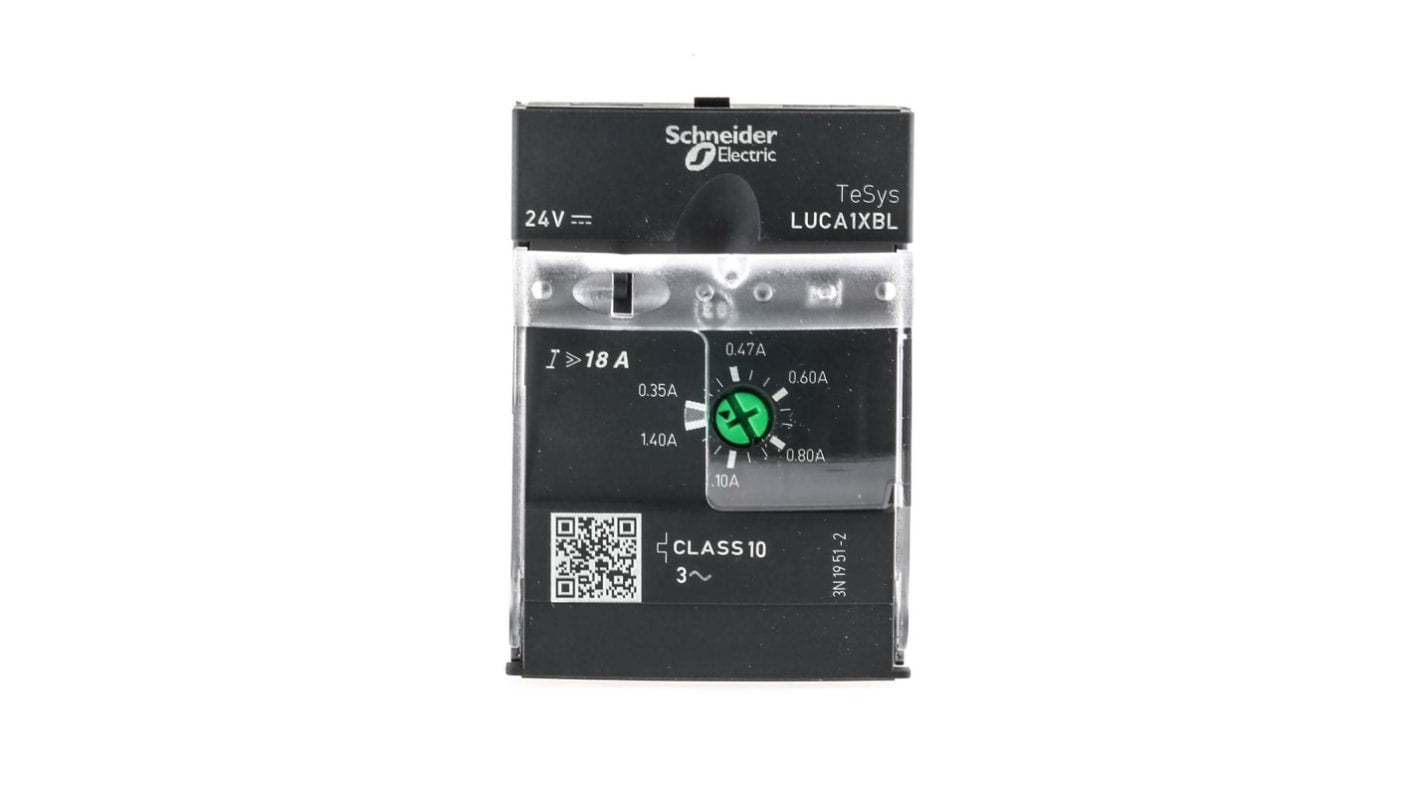 Schneider Electric LUCA1XBL Starter DOL 3 fasi 0,25 kW 440 V c.a. IP40 - Protezione da sovraccarichi e cortocircuiti per controllo motore efficiente e sicuro.
