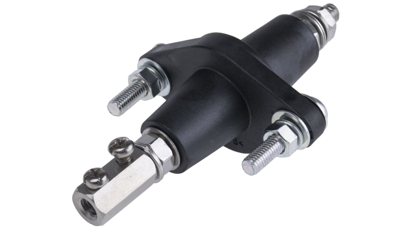 Omron BF-1, porta elettrodo per controllo livello conduttivo, resina fenolica, elettrodo 1m M6, filettatura 1/2 pollice BSP.