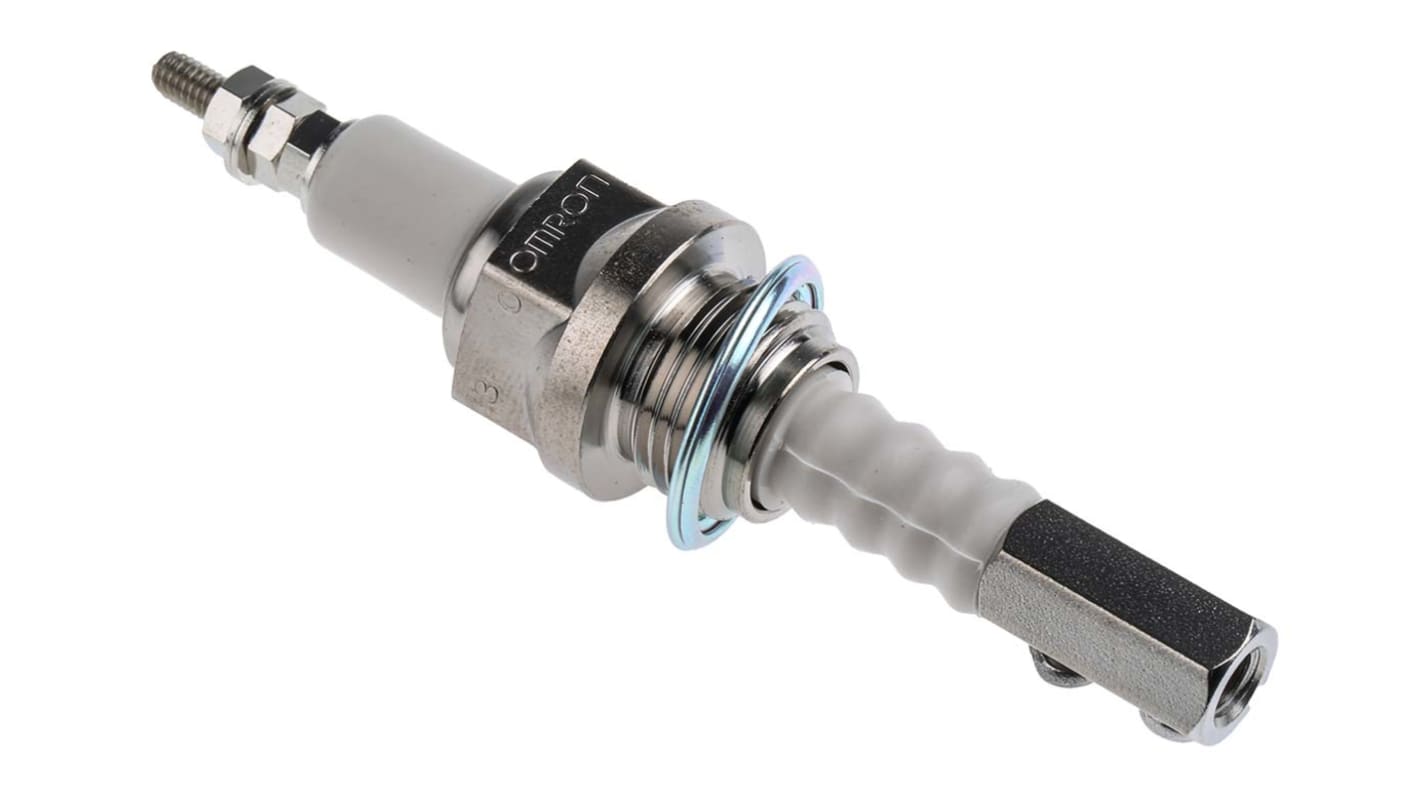 Omron BS1, porta elettrodo compatta per controller livello conduttivo 61F-GP-N8, filettatura M18, compatibile con viti M4.