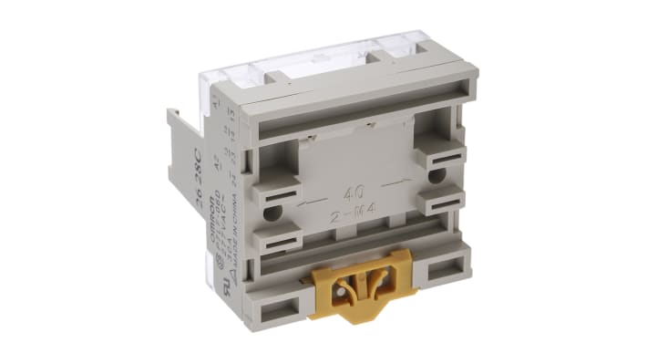 Omron P7LF-06D, zoccolo per relè G7L, montaggio su PCB, isolamento UL94V-0, collegamenti rapidi, peso 0,109 oz.