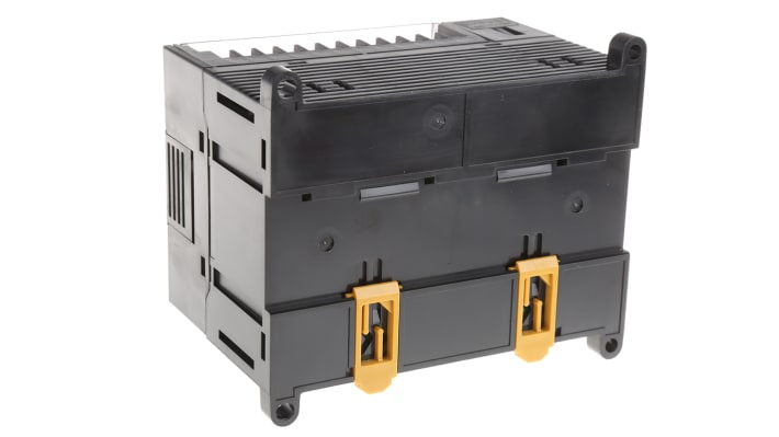 Omron CP1L-M30DR-D, CPU PLC compatta con 18 ingressi, 12 uscite relè, montaggio su guida DIN, dimensioni 130 x 110 x 85 mm.