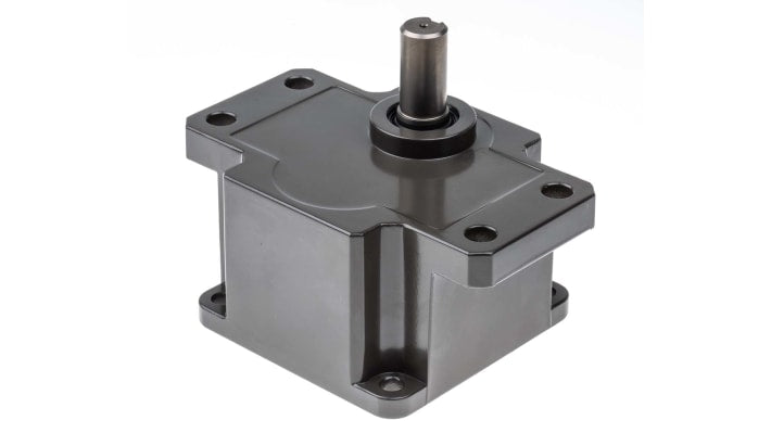 Riduttore a ingranaggi Panasonic MY9G20B, rapporto 20:1, coppia 9,02 Nm, montaggio a flangia, dimensioni 90x90x43 mm.