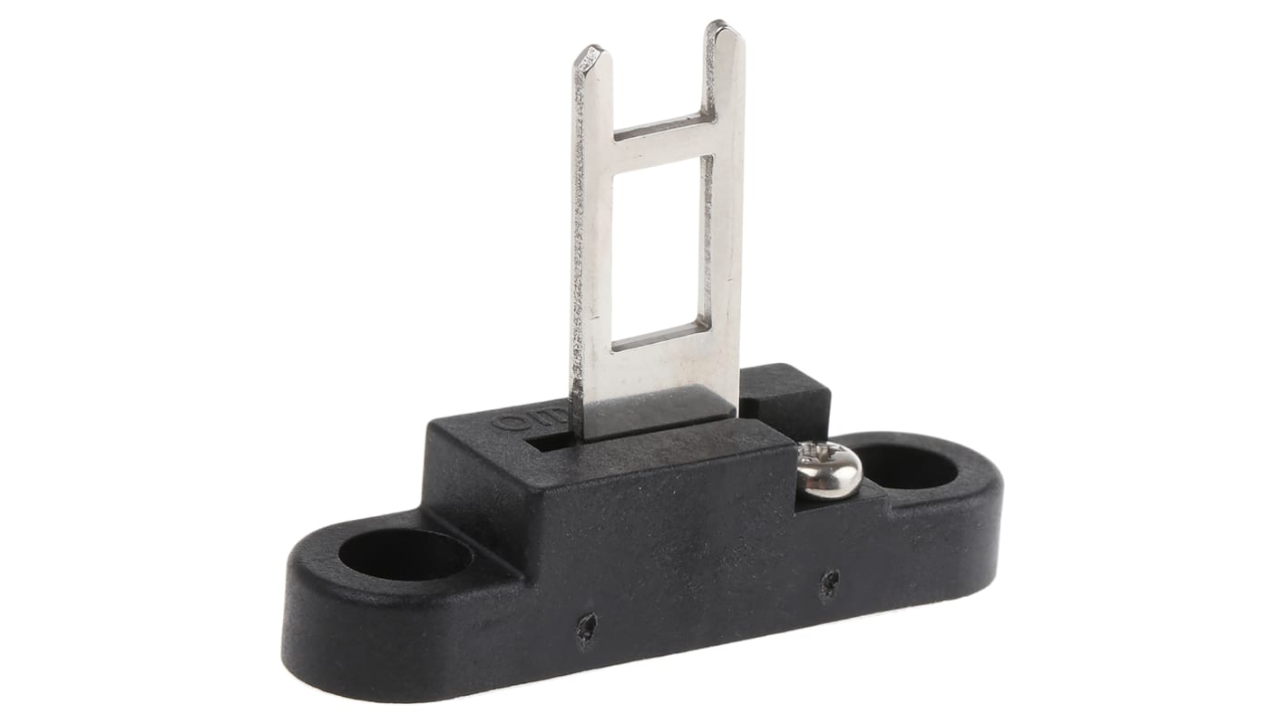 Attuatore Omron D4DS-K3 per interruttore di sicurezza D4NS, in plastica, montaggio orizzontale regolabile, conforme a EN60947-5-1.