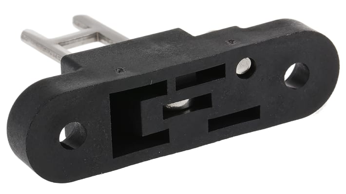 Attuatore Omron D4DS-K3 per interruttore di sicurezza D4NS, in plastica, montaggio orizzontale regolabile, conforme a EN60947-5-1.