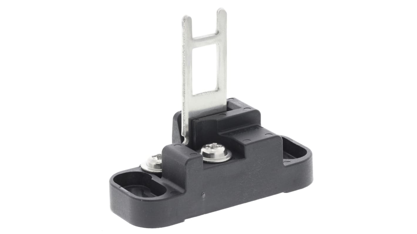 Attuatore Omron D4DS-K5 per interruttore di sicurezza D4NS, realizzato in plastica, compatibile con carichi standard e microcarichi.