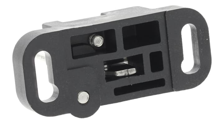 Attuatore Omron D4DS-K5 per interruttore di sicurezza D4NS, realizzato in plastica, compatibile con carichi standard e microcarichi.