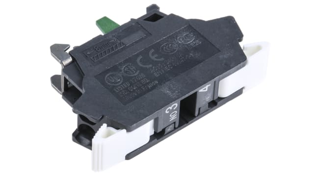 Schneider Electric ZBE1015 - Blocco contatti Harmony XB4 con morsetti a vite, resistente alle vibrazioni. Certificato IP20, garanzia 18 mesi.
