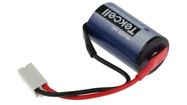 Batteria di backup Siemens 3,6V per CPU PLC SIMATIC S7-300/S5-90U - 6ES7971-1AA00-0AA0. Assicura la protezione dei dati critici durante le interruzioni di corrente. Ideale per sistemi di controllo industriale.