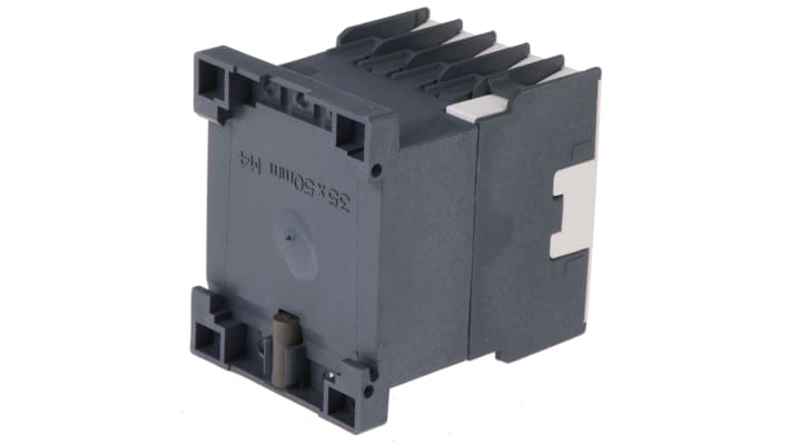 Contattore Schneider Electric CA2KN31U7, 3NO + 1NC, 10 A, montaggio su guida DIN, dimensioni 45x58x57 mm, grado di protezione IP2x.
