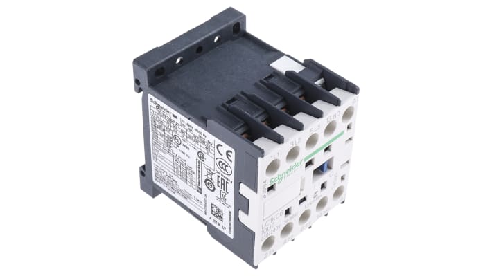 Relè di sovraccarico termico miniaturizzato Schneider Electric LR2K0314, regolabile da 5,5 A a 8 A per protezione motori.
