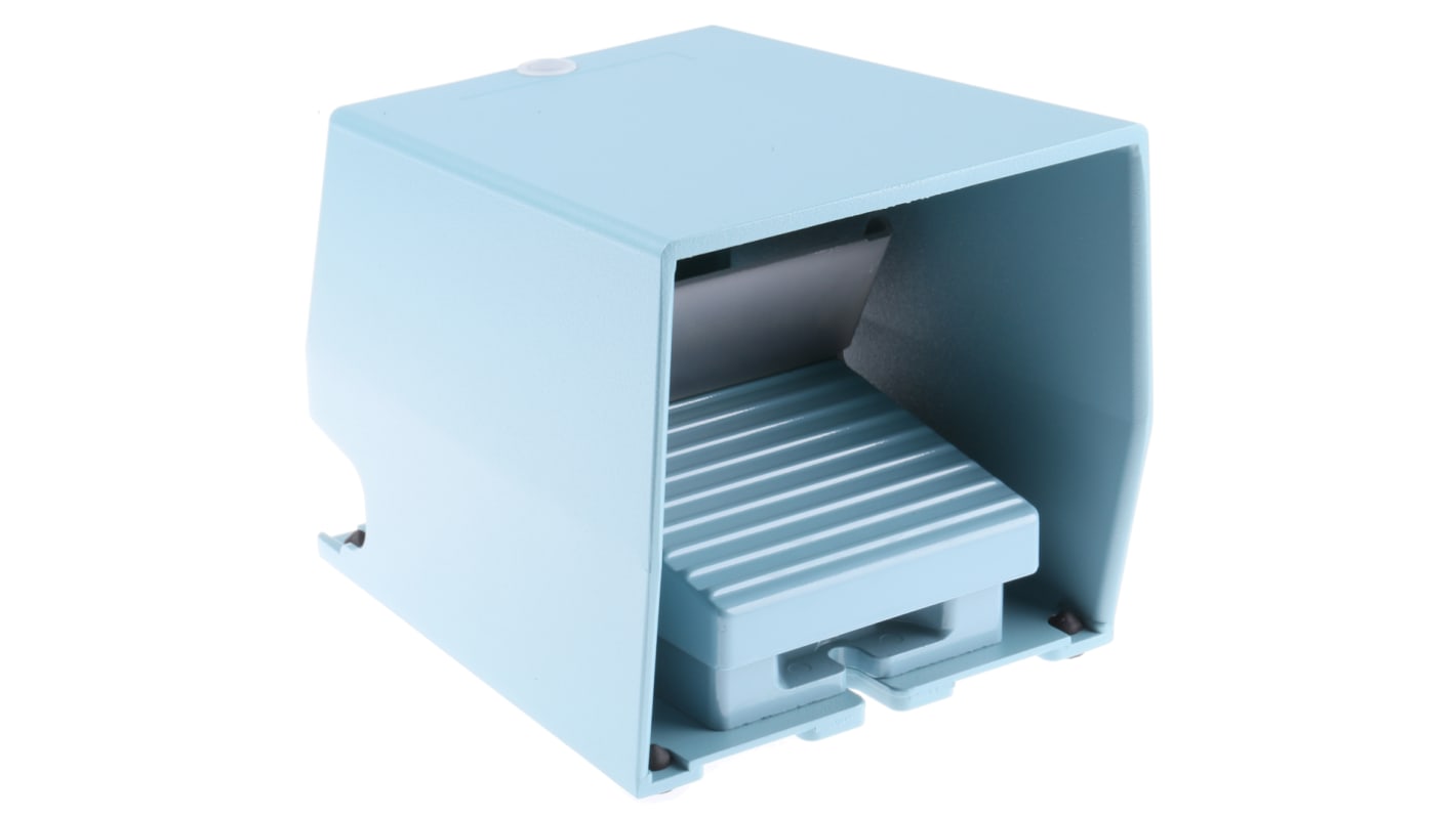 Interruttore a pedale instabile On-Off Schneider Electric XPEM510, IP66, metallo, dimensioni 172.5mm x 137mm, approvato U/CSA.