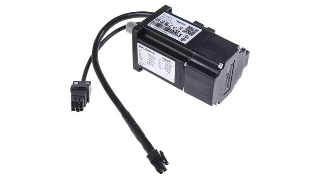 Servomotore Schneider Electric BCH2LD0233CA5C, 200 W, 1,92 Nm, 220 V c.c., dimensioni 134 x 60 x 73,5 mm, encoder a 20 bit.