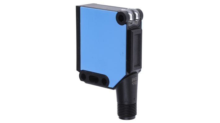 Sensore fotoelettrico rettangolare Sick WL11-2P2430, retro-riflettente, gamma 150 mm a 10 m, montaggio a pannello, IP66/IP67/IP69K.