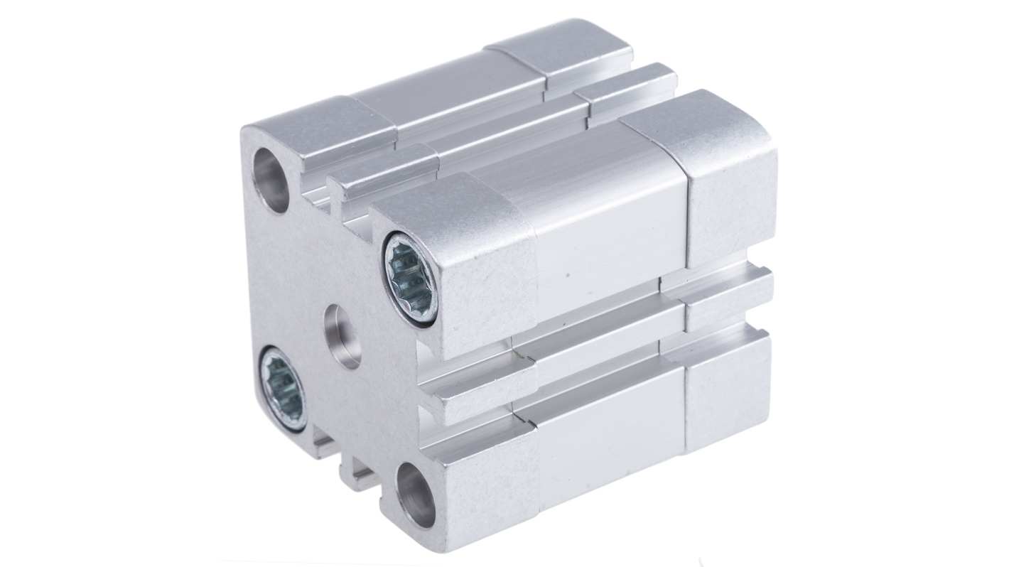 Cilindro pneumatico Festo ADN321010IPPSA, doppio effetto, foro 32mm, corsa 10mm, montaggio verticale o orizzontale.