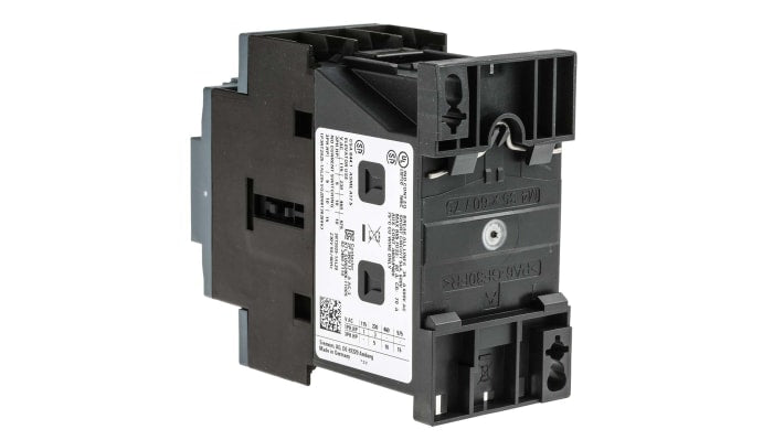 Contattore Siemens 3RT2025-1AL20 - 40 A, 690 V c.a. - Serie 3RT2 per motori industriali - Montaggio su guida DIN - Resistente e affidabile.