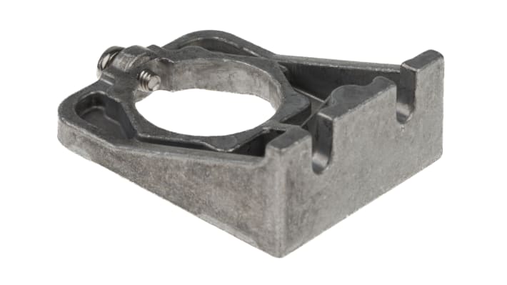 Staffa di fissaggio Telemecanique Sensors XMLZL017 per sensori di pressione, compatibile con pressostati serie XM OsiSense. Montaggio sicuro.