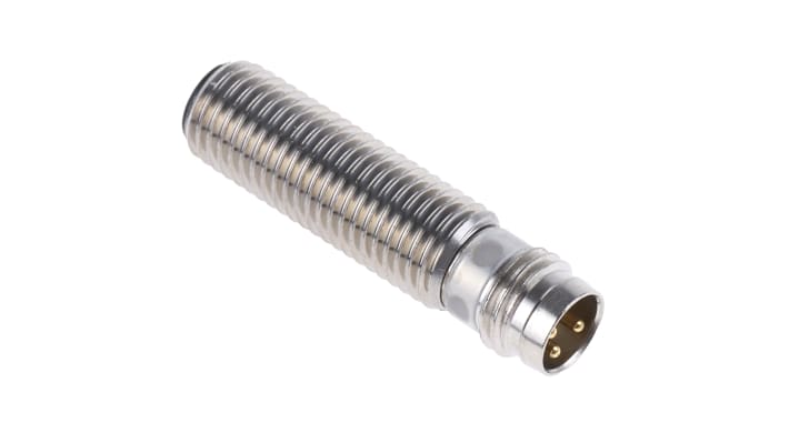 Sensore di prossimità induttivo cilindrico BALLUFF BES 516-324-SA56-E5-C-S49, PNP, M8, rilevamento 1,5 mm, IP67.