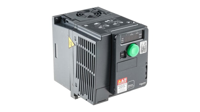 Schneider Electric - ATV320U07N4C: Azionatore a velocità variabile, 0,75 kW, 400 V c.a., 3 fasi, 0.1-599Hz per motori sincroni e asincroni. Soluzione avanzata per applicazioni industriali.