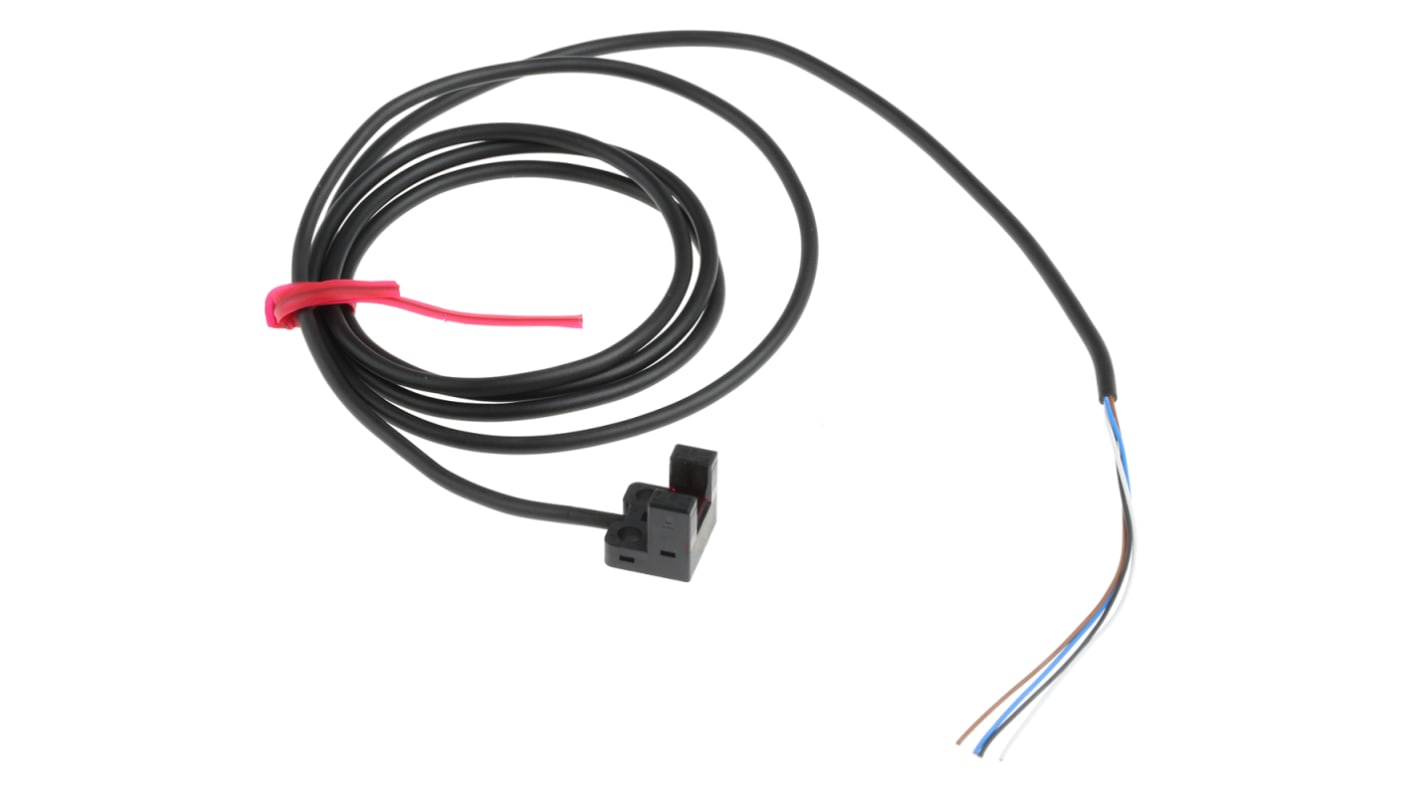 Panasonic PM-L25, sensore fotoelettrico a forcella con rilevamento di 6 mm, uscita NPN, montaggio a pannello, grado di protezione IP64.