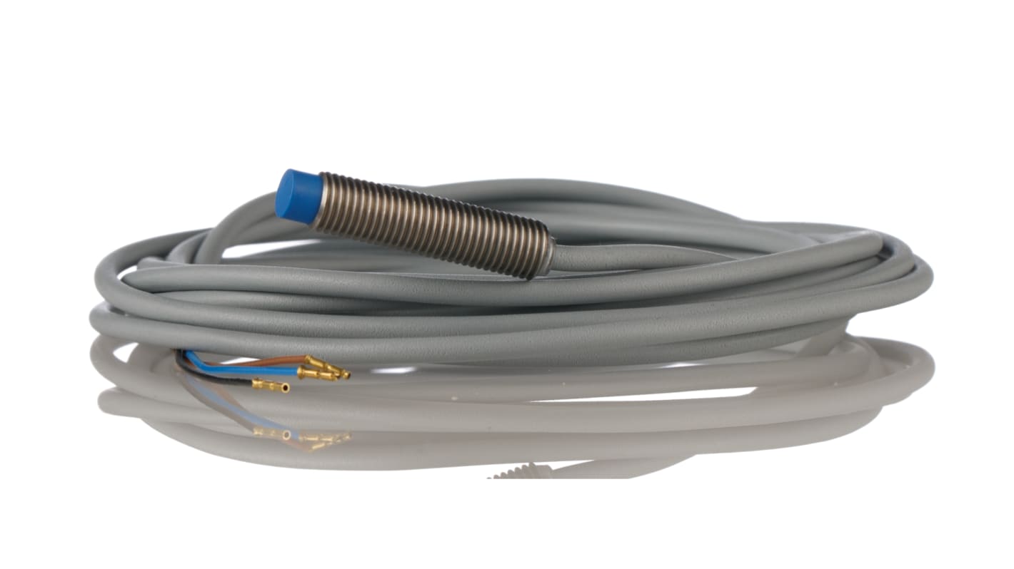 Festo SIEN-M8NB-PS-K-L, sensore di prossimità cilindrico PNP M8, rilevamento 2,5 mm, IP65/IP67, -25 a +70 °C.