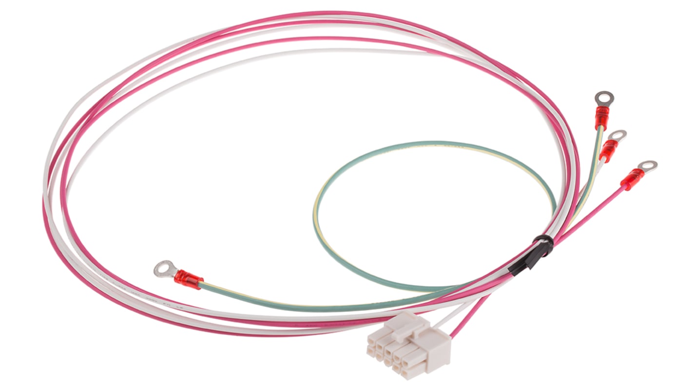 Cavo di alimentazione Panasonic DV0PM20077, 2 m, per motori brushless e amplificatori della serie GV MINAS-BL.