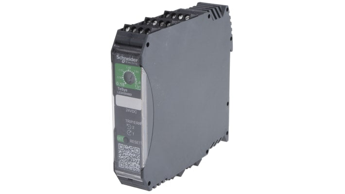 Starter motore avanzato Schneider Electric LZ2H2X4BD, potenza 1,1 kW, montaggio su guida DIN, protezione IP20.