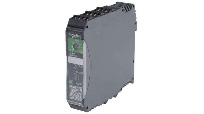 Starter motore avanzato Schneider Electric LZ2H6X5FU, potenza 3 kW, montaggio su guida DIN, grado di protezione IP20.