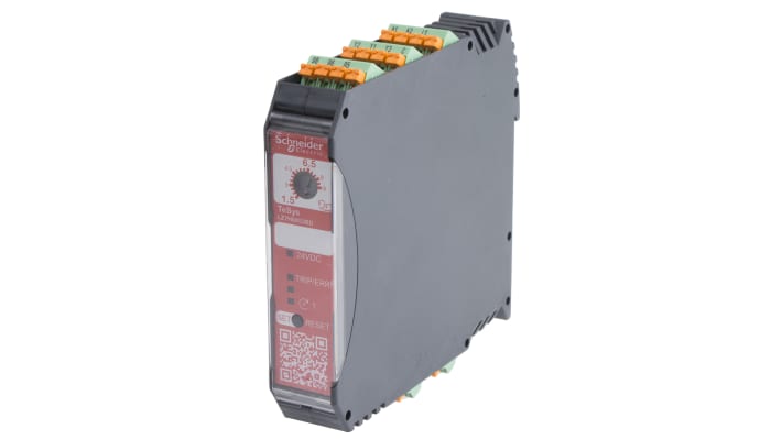 Starter motore avanzato Schneider Electric LZ7H6X53BD, potenza 3 kW, montaggio su guida DIN, protezione IP20.